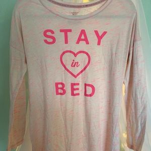 Victoria’s Secret Baby Pink Stay In Bed Nightgown